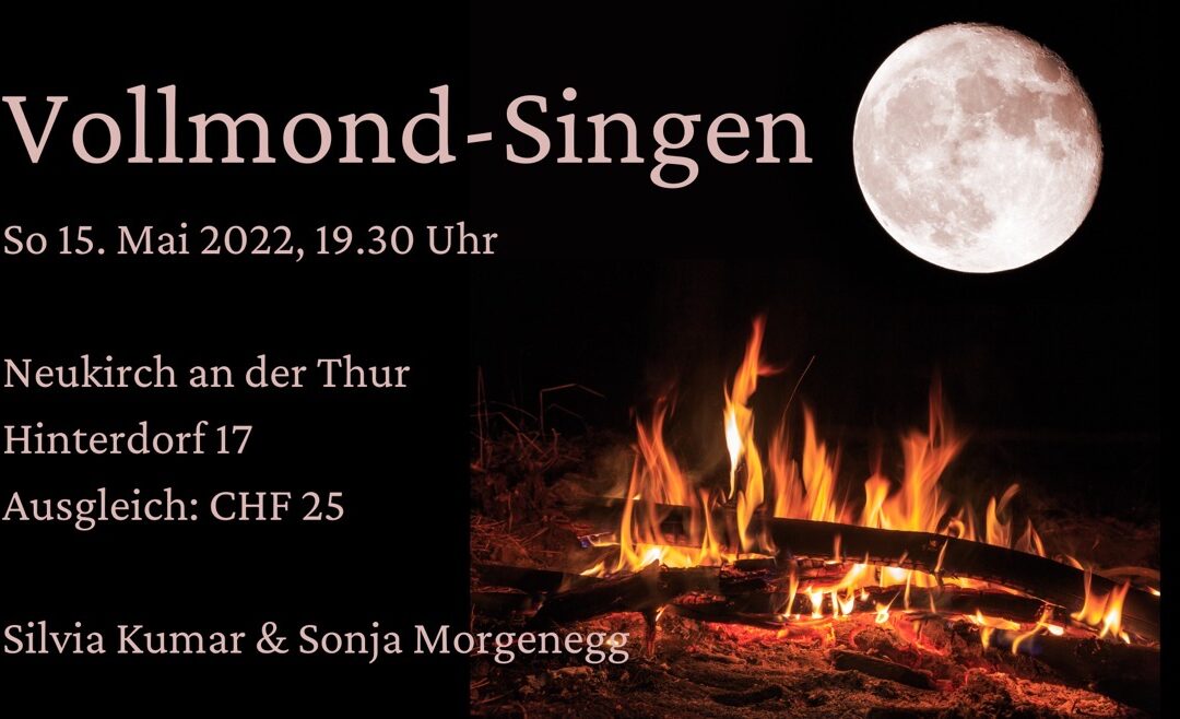 Vollmond-Singen